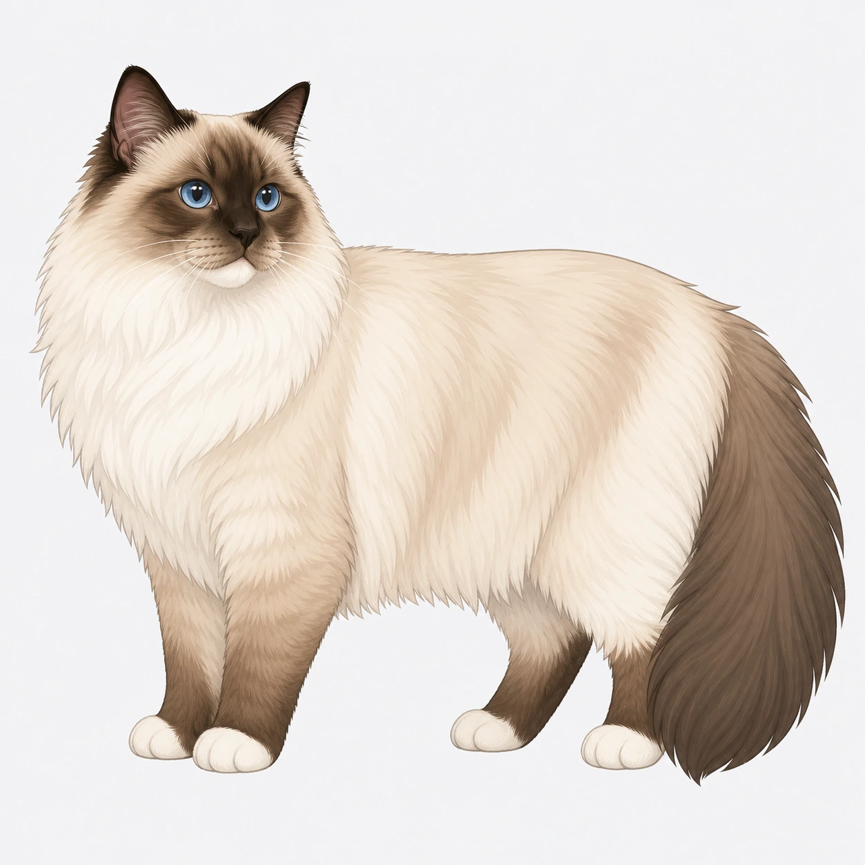 ragdoll illustration